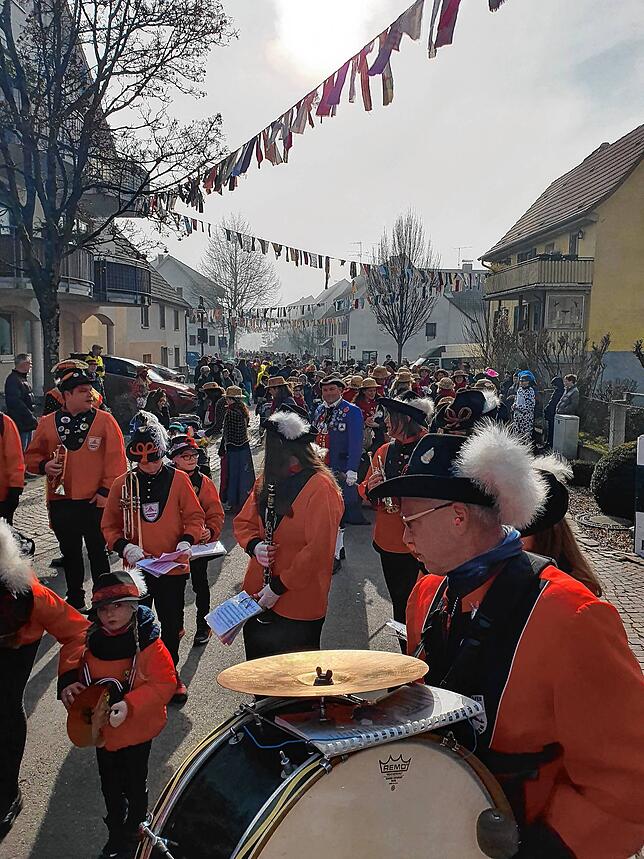 Bild 3: Bilder vom Umzug und Narrenbaumstellen in Ludwigshafen bei der Krone
