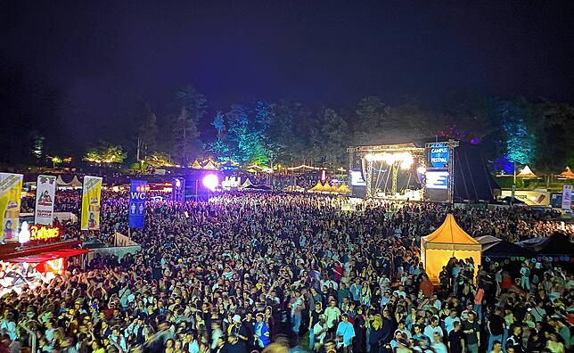 Rund 20.000 Personen feierten beim Campus Festival im Bodenseestadion 2022. In diesem Jahr könnten es noch mehr werden.