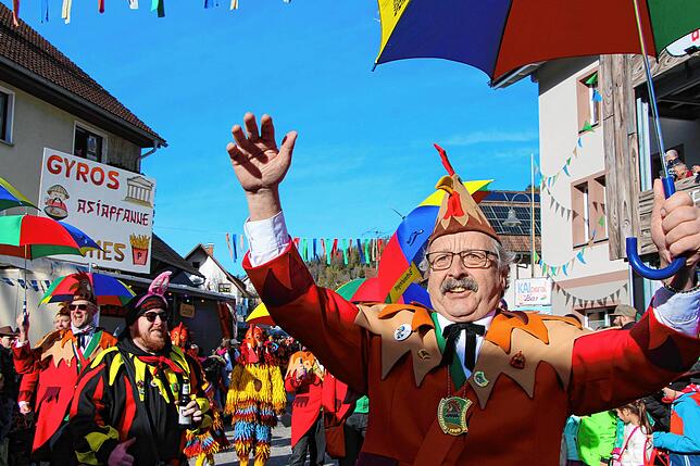 Bild 19: Kleggau-Narrentreffen: Tausende Narren begeistert vom Umzug - Bilder