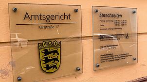 Eindrücke vom ersten Prozesstag gegen Udo Schulz am Amtsgericht Sigmaringen