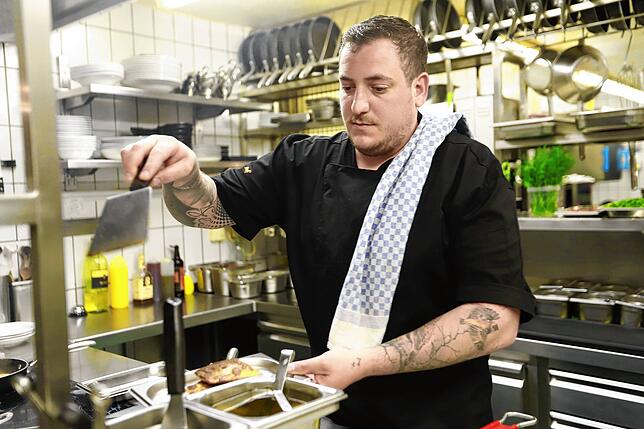 Marco Bentivegna, Inhaber und Koch im Restaurant „Basilico“ in Überlingen-Goldbach, bewirbt sich für die Gastronomie im Uferpark.