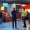 Ankunft der Passagiere am Flughafen Friedrichshafen: Am 29. Juli haben erstmals Fluggäste aus Skopje die Möglichkeit, sich noch im ...