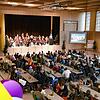 Die neue Markolfhalle bietet bei Kulturveranstaltungen Raum für insgesamt 700 Besucher. In der alten Halle durften gerade einmal 525 ...