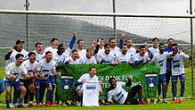 So jubelten die Spieler des FV Möhringen nach dem Sieg gegen den TSV Aach-Linz und dem damit verbundenen Aufstieg in die Landesliga.