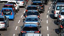 Zum Ende der Sommerferien werden volle Autobahnen erwartet