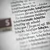 Das Wort Schöffin im Duden. Eine Villingerin erzählt vom Alltag des Laienamtes in der Rechtsprechung.