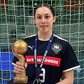 Anne Riedle im Dress des U17-Nationalteams.