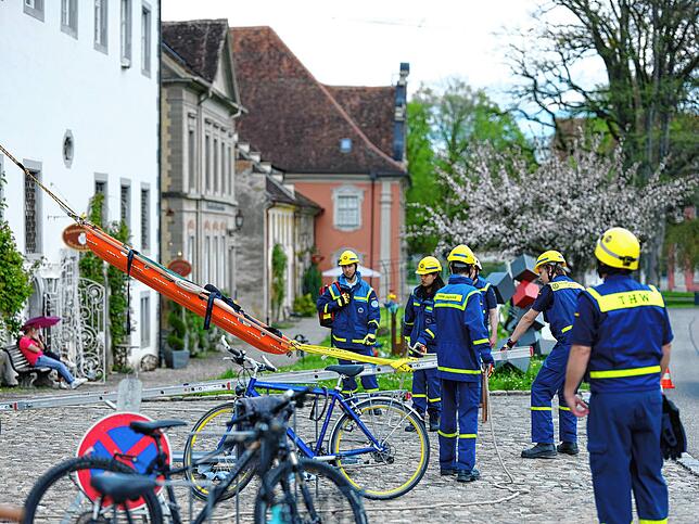 Bild 12: Tag der offenen Tür: Internats-Schüler zeigen bei Übung, was sie können