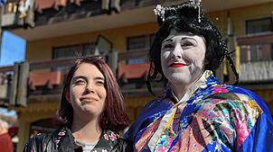 Bild : Närrisches Treiben beim fröhlichen Fasnetsmarkt 2025