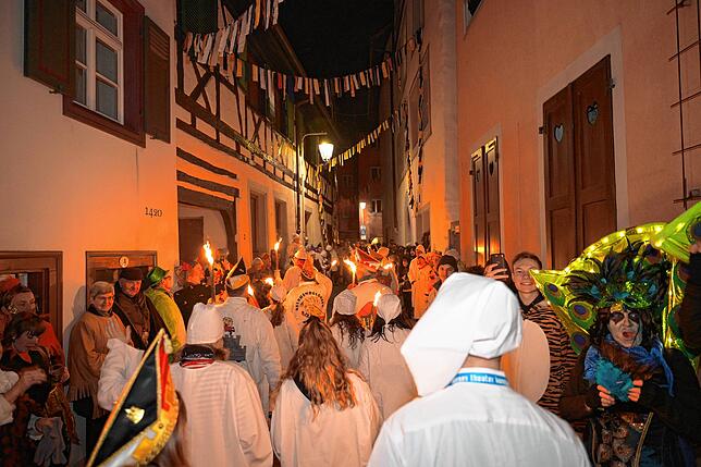 Hemdglonker in der Konstanzer Altstadt