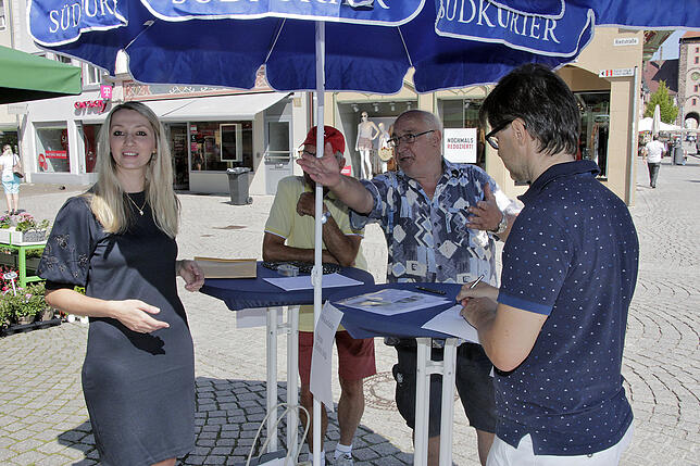 Bild 4: Alle Bilder vom SÜDKURIER-Stadtgespräch mit OB-Kandidatin Marina Kloiber-Jung