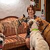 Sie hat etliche Tiere bei sich zu Hause untergebracht: Cornelia Rettich mit ihren eigenen Hunden. Zusätzlich kümmert sich die ...