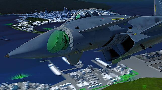 Update für den Eurofighter: Mit dem Radar Mk1 soll eine deutliche Leistungssteigerung erreicht werden.