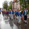 Der Umzug anlässlich des Kreiserntedankfestes im Jahr 2006 in Mönchweiler wird von der örtlichen Landjugendgruppe angeführt. Trotz ...