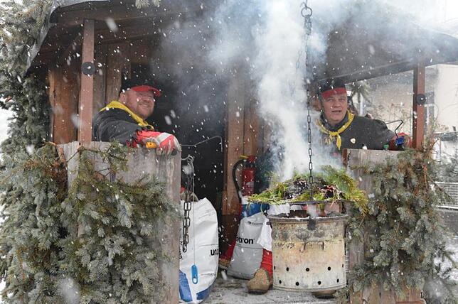 Bild 1: Bilder vom Narrensprung beim Ringtreffen des Alemannischen Narrenrings (Teil 5)