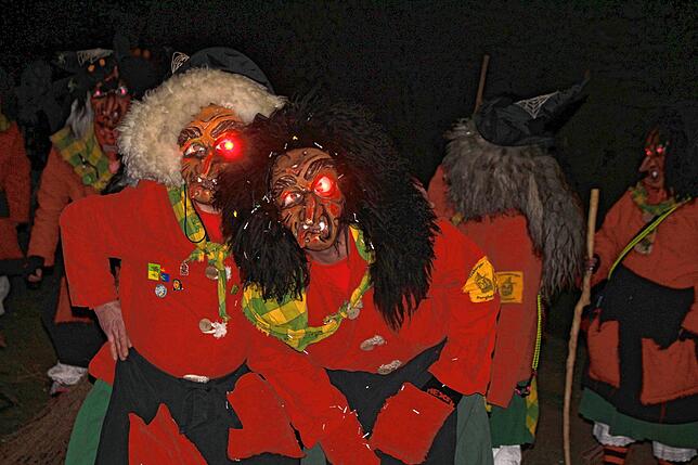 Bild 32: Bilder vom Nachtumzug beim Kleggau-Narrentreffen am Samstag