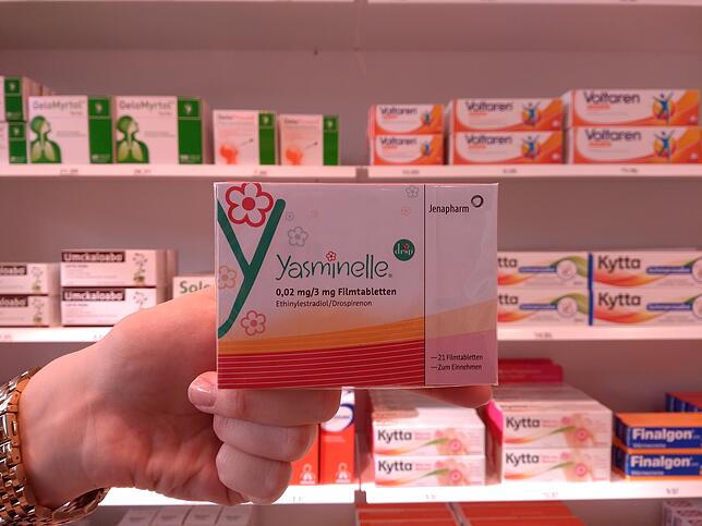 Die Antibabypille „Yasminelle“ ist seit 2000 zugelassen.