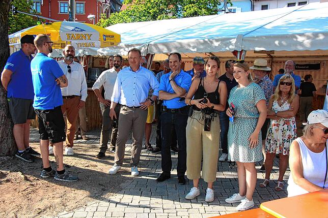 Bild 3: Bilder von der Eröffnung des Promenadenfests in Überlingen