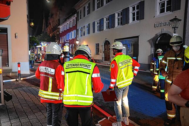 Bild 3: Großbrand in der Konstanzer Altstadt: Bilder vom größten Feuerwehreinsatz seit Jahren