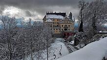 Bild : So schön grüßt der Winter aus Heiligenberg