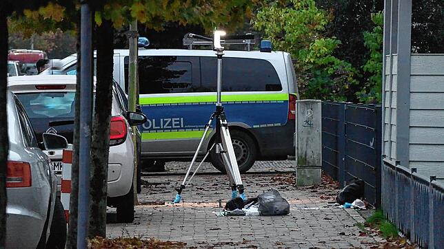 Spurensicherung nach der Tat.