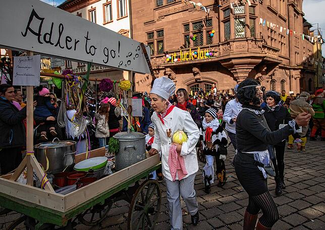 Bild 1: Bilder vom Schmotzigen Dunschdig in Meßkirch (Teil 1/3)