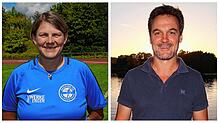 Vorwochensiegerin Michaela Ruff und Herausforderer Markus Baur.