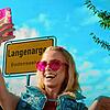 Hat sie ihr Ziel erreicht? Tschanni macht am Ortseingang von LA ein Selfie.