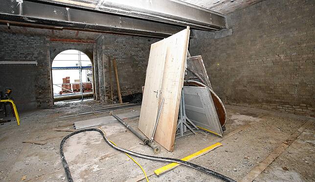 Bild 1: Ein Jahr nach dem Großbrand in Konstanzer Altstadt: Wie sieht es jetzt im Stadlerhaus aus?