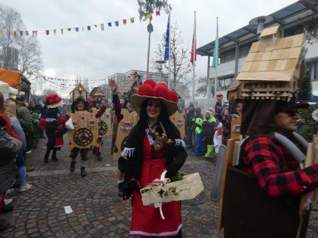 Bild 17: Teil 1: Bildergalerie zum Albbrucker Narrentreffen am 2. und 3. Februar 2019