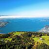 Südbaden hat als Ausflugsregion einiges zu bieten, hier ein Blick vom Pfänder auf den Bodensee.