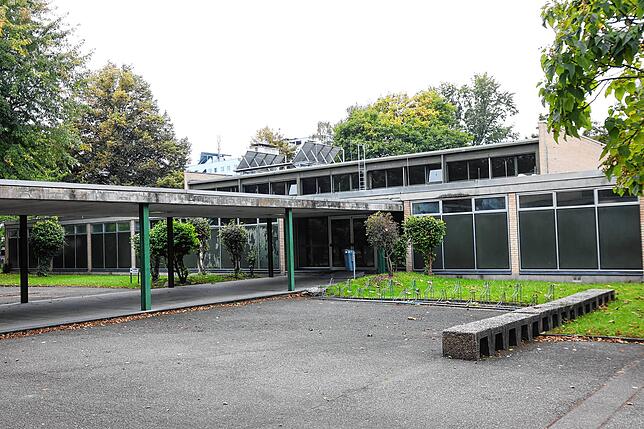 Die Gymnastikhalle der Wessenbergschule.