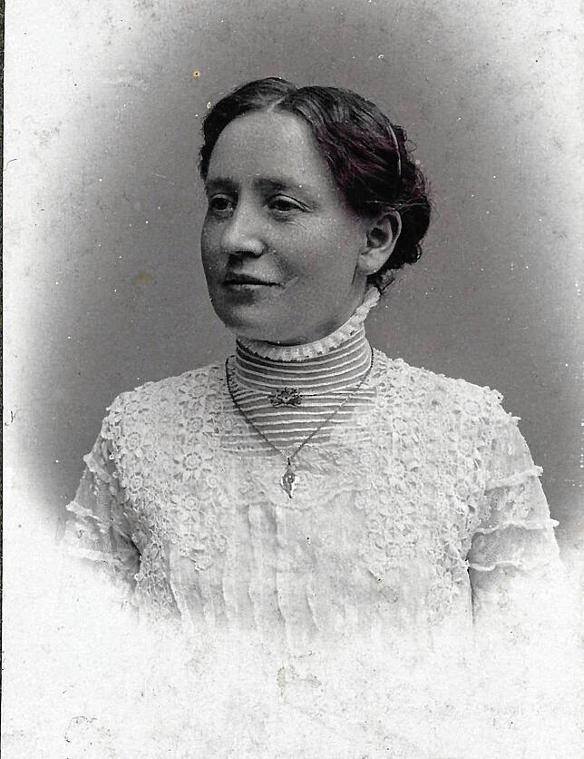 Hedwig Rotzler um 1905: Sie war eine Tante des verstorbenen Josef Sutter und heiratete Emil Thomann am 27. November 1913.