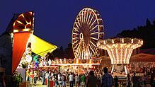 Auch der Rummel auf dem Chilbiplatz gehört zum Waldshuter Heimatfest.