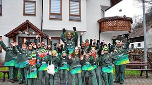 Am Narrenbrunnen, bei der Ortsfastnacht und zahlreichen Auswärtsveranstaltungen herrscht bei der Schneckenzunft Epfenhofen immer gute ...
