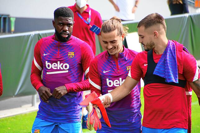 Bild 4: Wie der FC Barcelona in Aasen trainiert? Wir zeigen es Ihnen mit diesen Bildern!