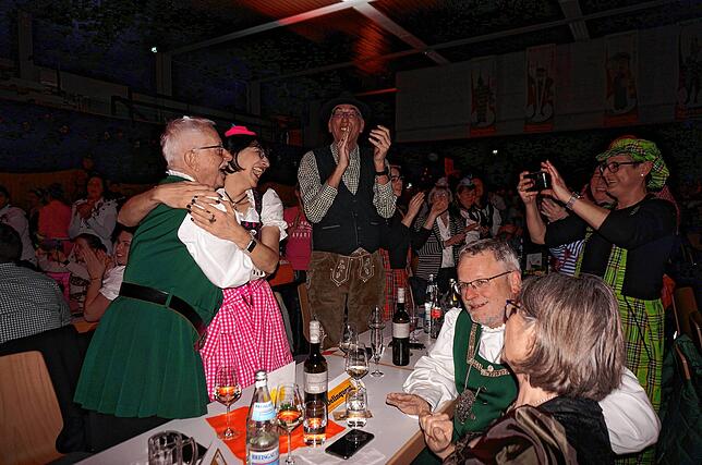 Bild 14: Stimmung pur beim Düengemer Stadl