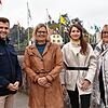 Haben sich ausgetauscht (von links): Steffen Günther (Rheinfelden/Baden), Silke d&lsquo;Aubert (Grenzach-Wyhlen), Corinne Caracuta ...