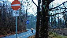 Noch ist die Fahrradstraße zum Hörnle nicht eingerichtet und die umstrittene Einbahnregelung besteht nach wie vor. Bis Ostern soll hier ...