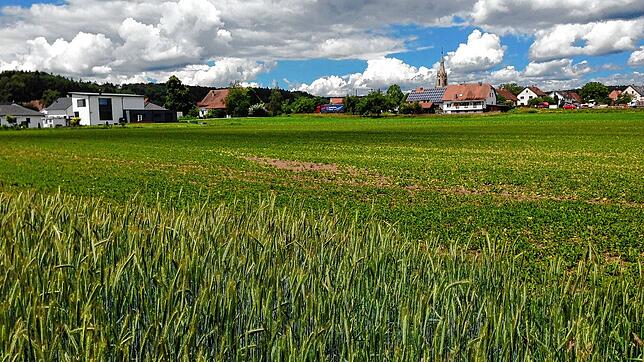 In Verlängerung des bestehenden Wohnbaugebiets Eichwiesen entsteht das neue Wohnbaugebiet Zinsäcker im Inzigkofener Ortsteil Vilsingen.