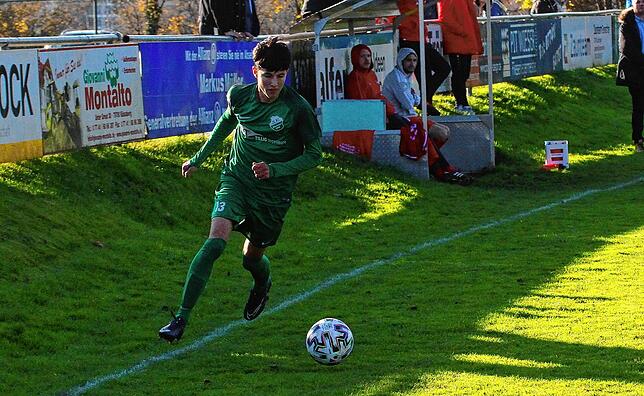 Last-Minute-Treffer: Marius Hass erzielte fast mit dem Schlusspfiff das Tor zum 3:2-Sieg des SV Rheintal gegen den SV 08 Laufenburg II.