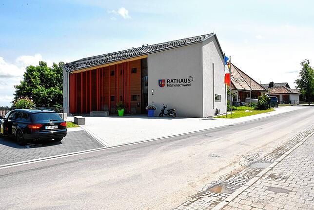 Das neue Rathaus in Höchenschwand.