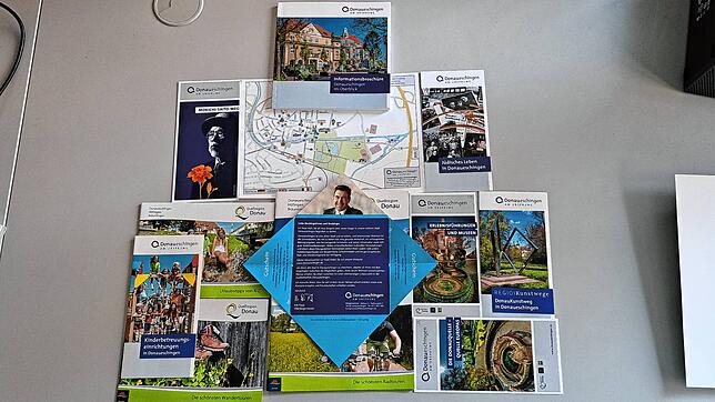 Donaueschingen schickt uns auf Anfrage eine Infobroschüre zur Stadt, eine Gutscheinkarte sowie diverse Informationsbroschüren zu ...