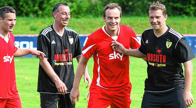 Bild 13: Erinnerungen an das Spiel der Legenden im Sommer 2013 auf der Richterwiese