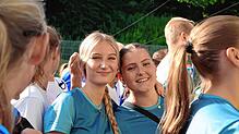 Bild : Gute Laune an der Messe: Die schönsten Bilder vom ZF-Firmenlauf