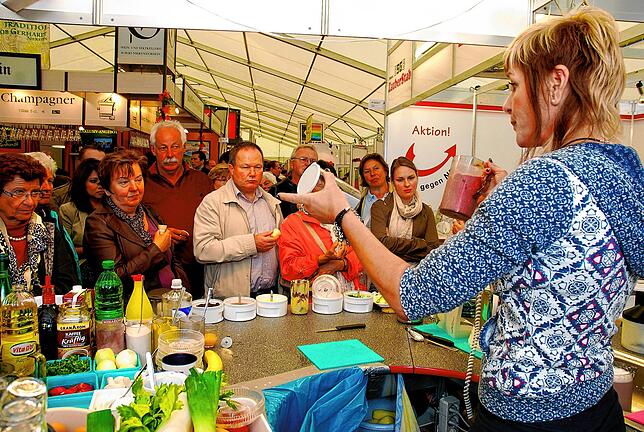 Haushaltsgeräte gehören zu den Klassikern auf der Südwest Messe. Hier eine Archivbild von einem Stand im Jahr 2019. Ob die ...