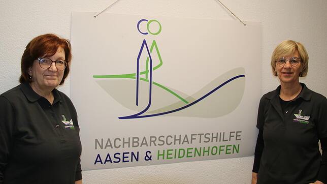 Sigrid Hall (links) ist die Vorsitzende des Vereins, Silvia Maus ist die Einsatzleiterin.