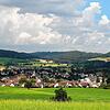 Der Blick vom Herpele aus auf Nenzingen