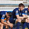 Traurig und geschafft: Die Spieler des 1. FC Rielasingen-Arlen (von links Gianluca Serpa, John Schmidtke und Leon Bohlander) nach der ...