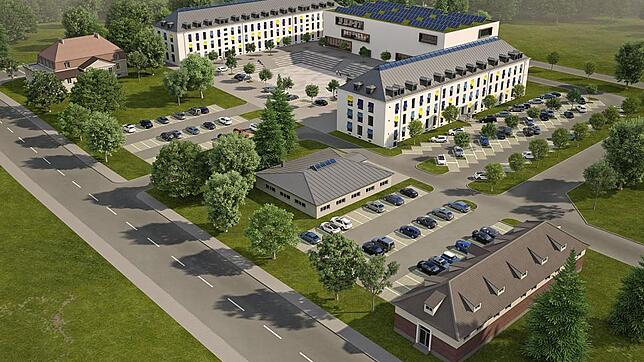 Modell des geplanten Verwaltungszentrums: In den letzten Wochen sind zunehmend Vorbehalte gegen das in Villingen geplante Gebäude ...